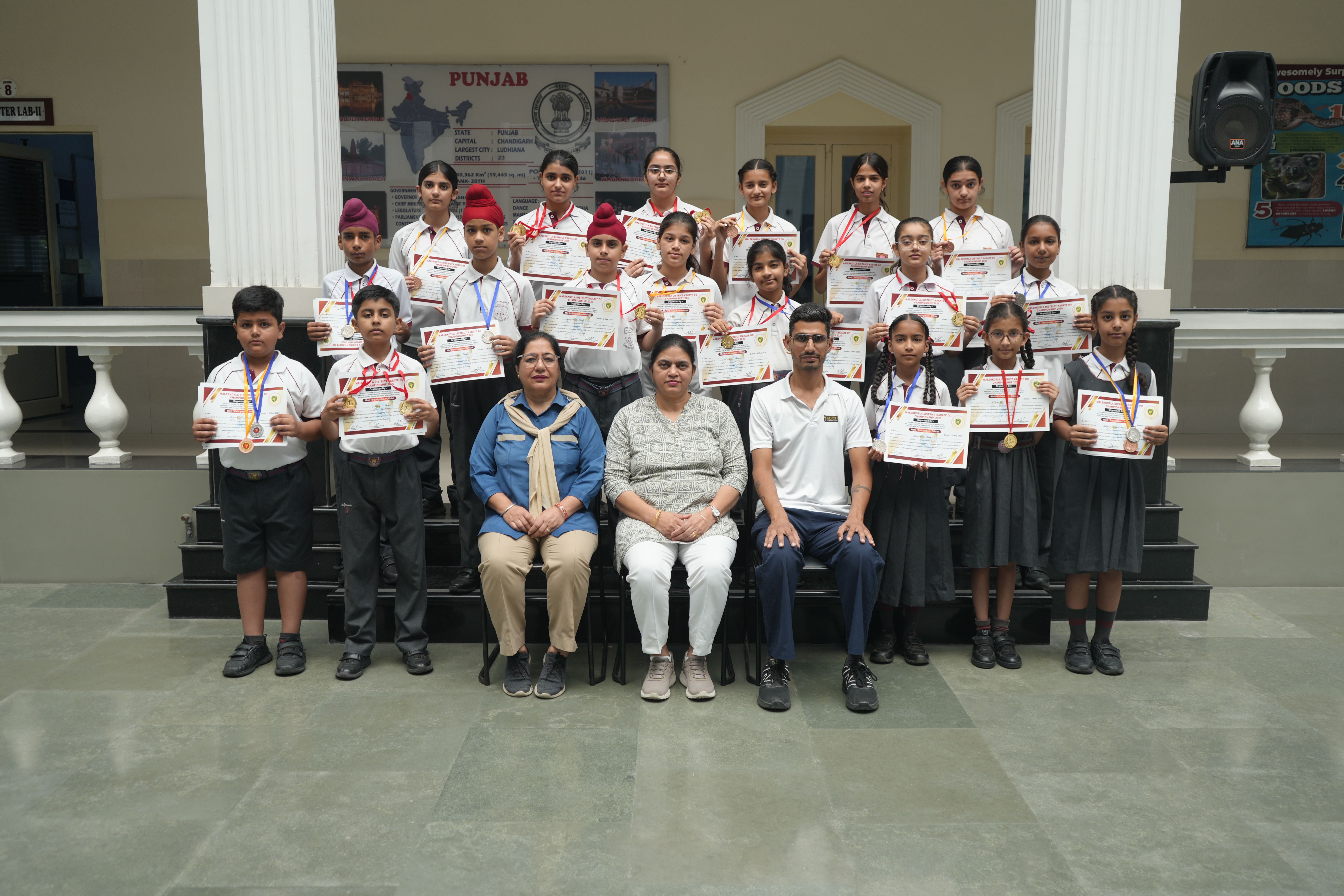 Position Holders   Malerkotla Distric Karate DO Championship   2026 by Amature Karate DO Assocaiton of Malerkotla